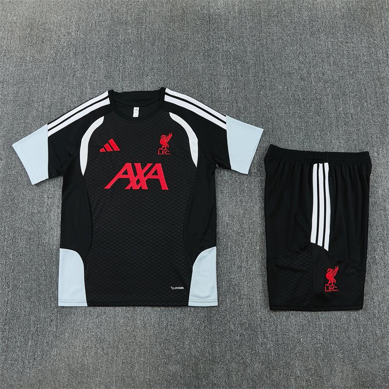 2026-27 Liverpool Black Short-Sleeve Training Jersey