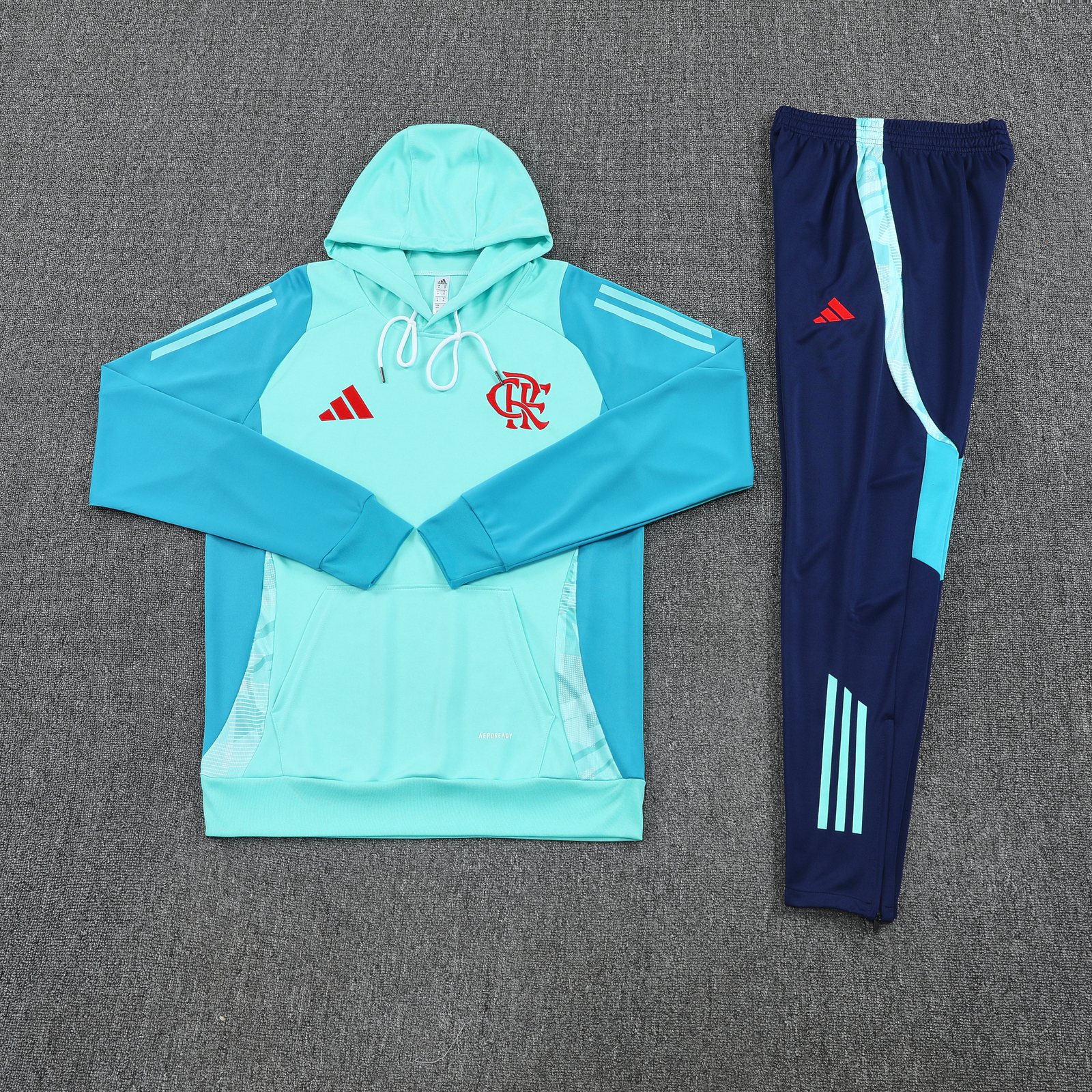 2025-26 Flamengo Hooded Long-Sleeve Training Jersey