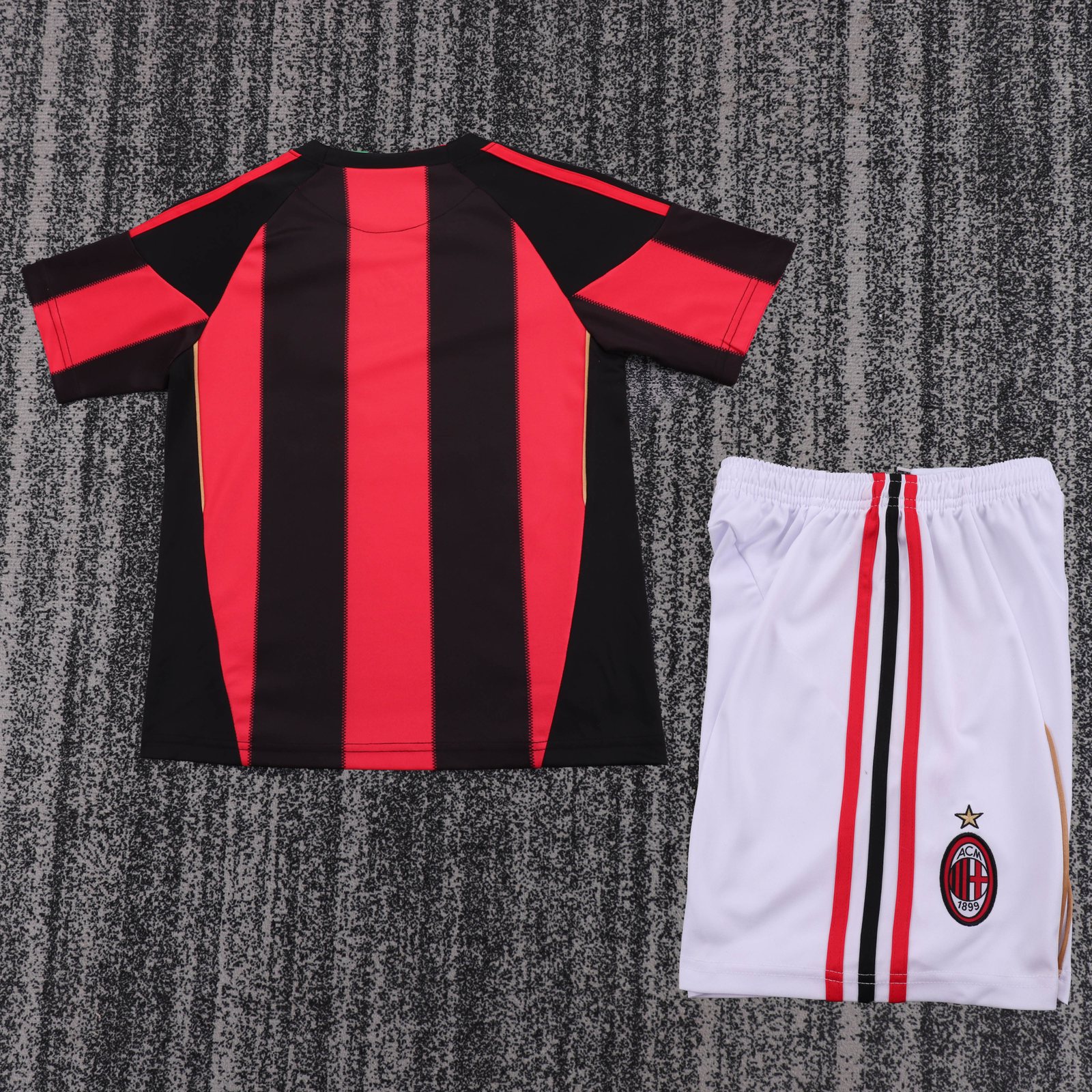 2011-12 AC Milan Home Retro Jersey - Kids
