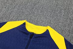 2025-26 Atletico Madrid Royal Blue Half-Dress Training Jersey