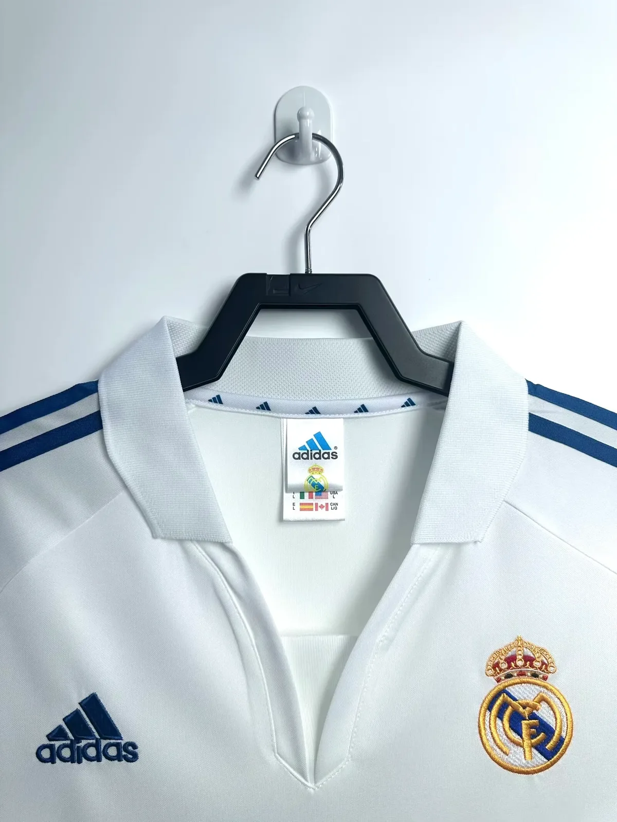 2001-02 Real Madrid Home Retro Jersey