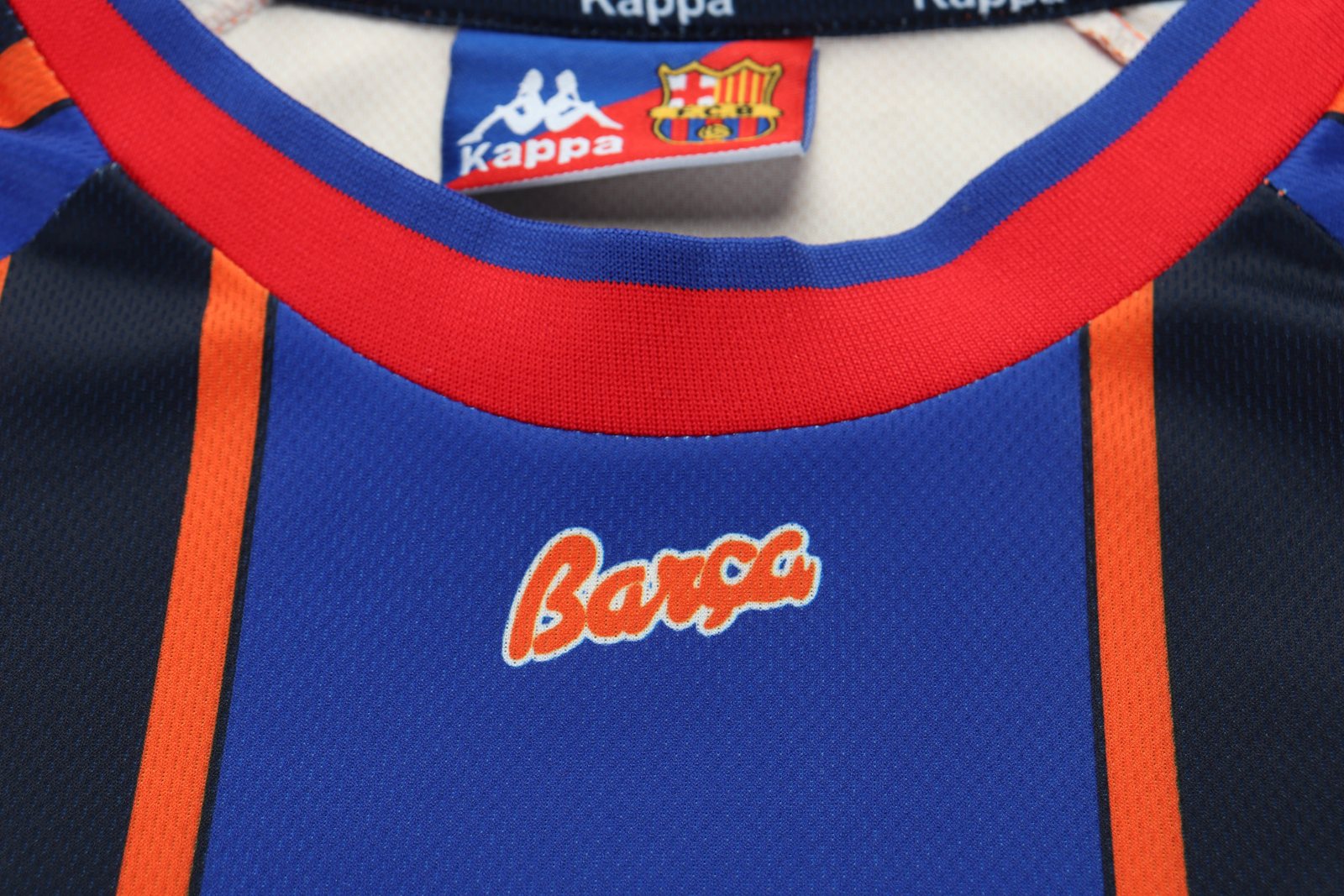1997-98 Barcelona Away Retro Jersey - Kids