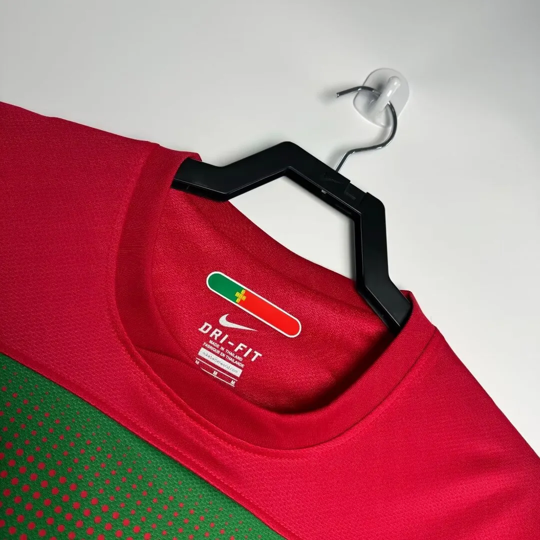 2010 Portugal Home Retro Jersey