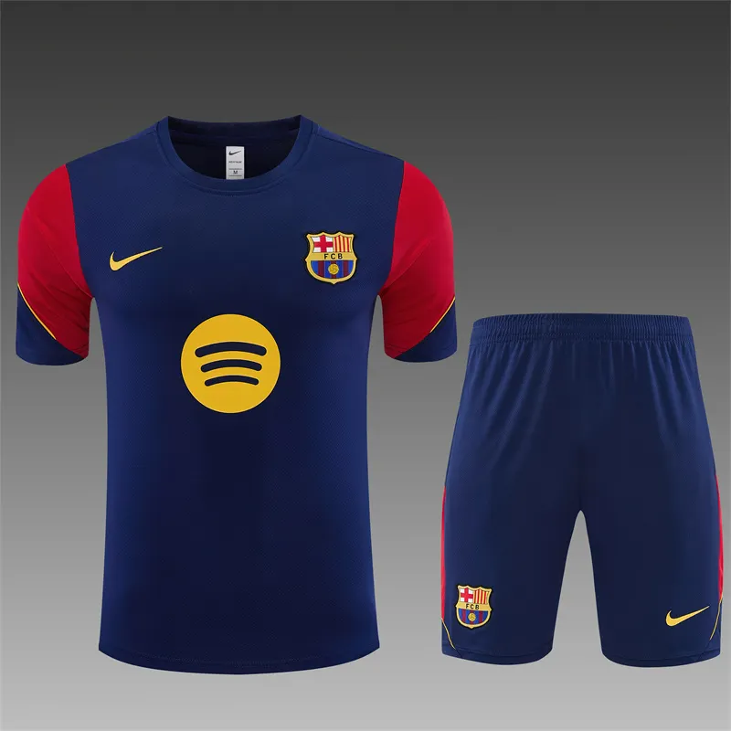 2026-27 Barcelona Royal Blue Short-Sleeve Training Jersey