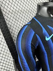 2025-26 Inter Milan Home Long-Sleeve Jersey – Player Version