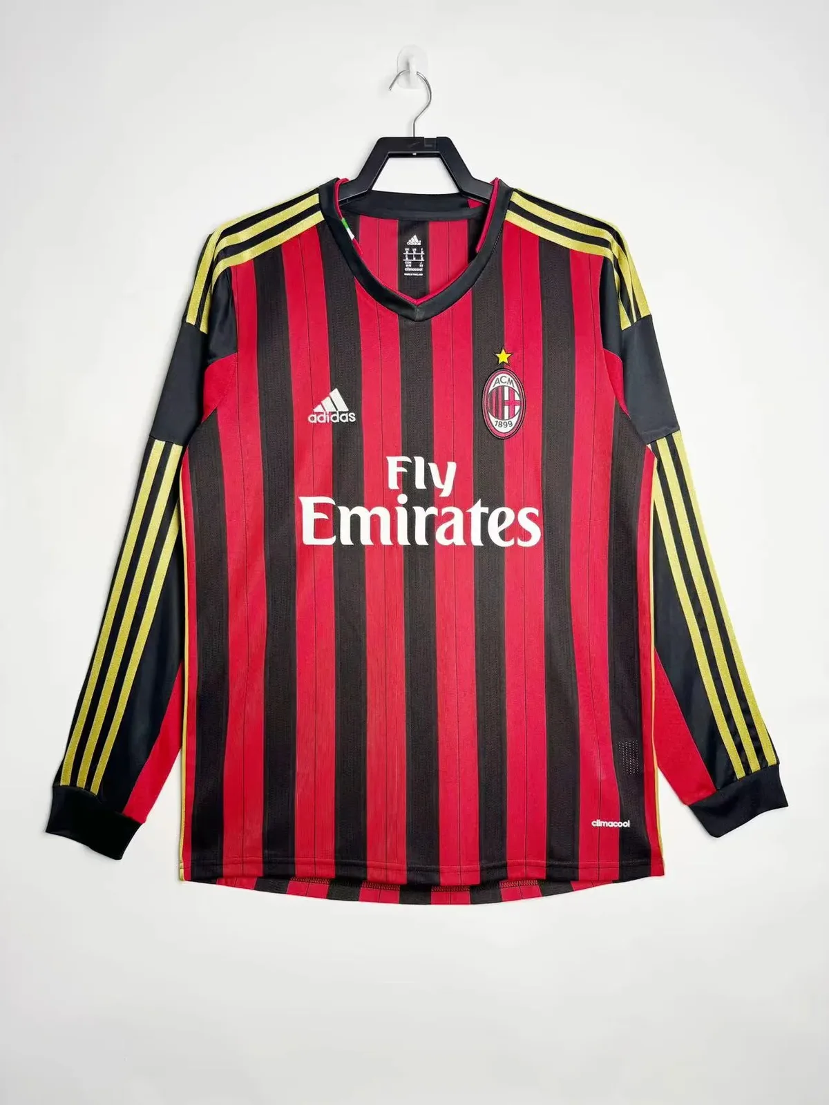 2013-14 AC Home Long Sleeve Retro Jersey