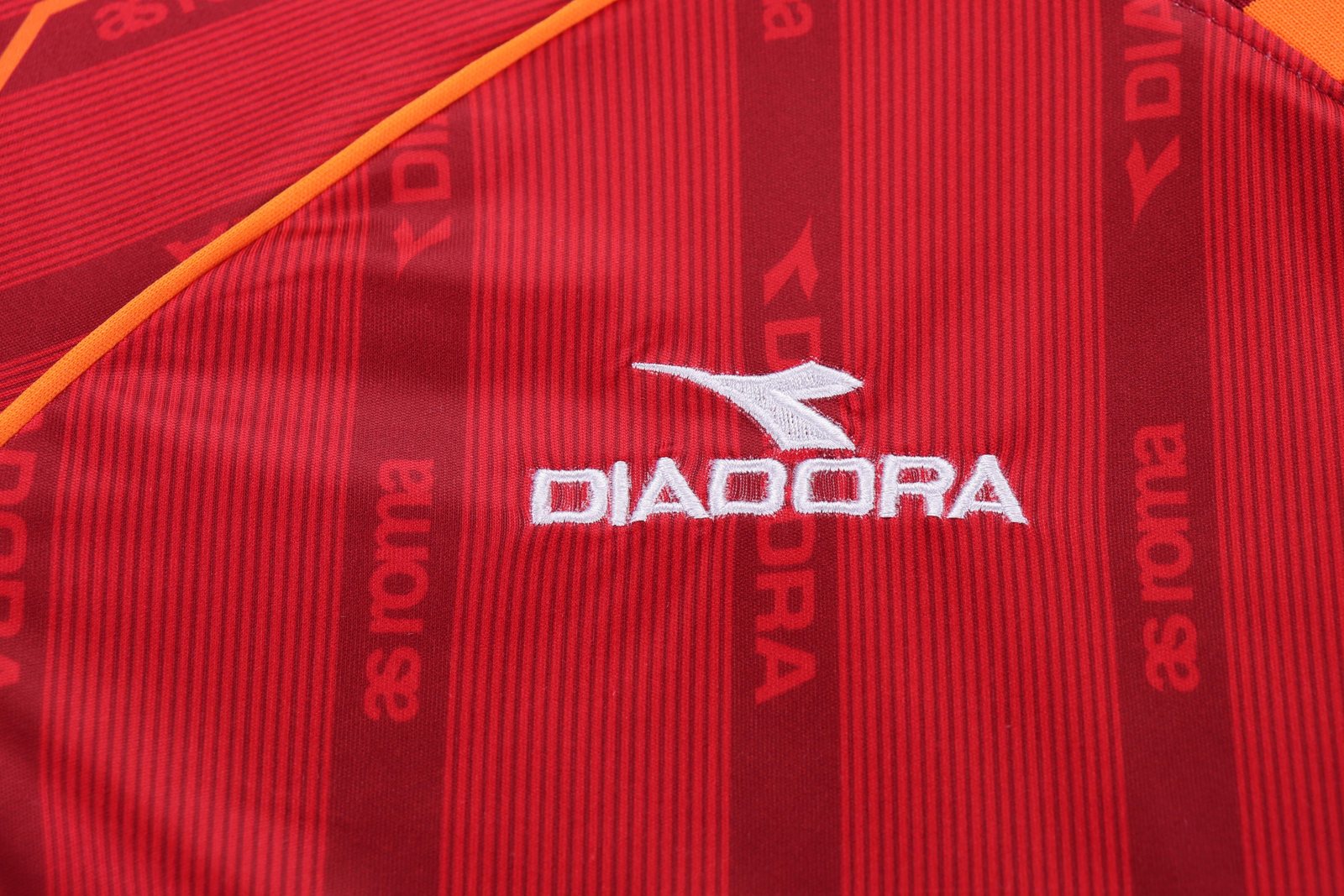 1999-00 Roma Home Retro Jersey - Children's Size