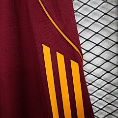 2025-26 AS Roma Home Shorts - Player Edition