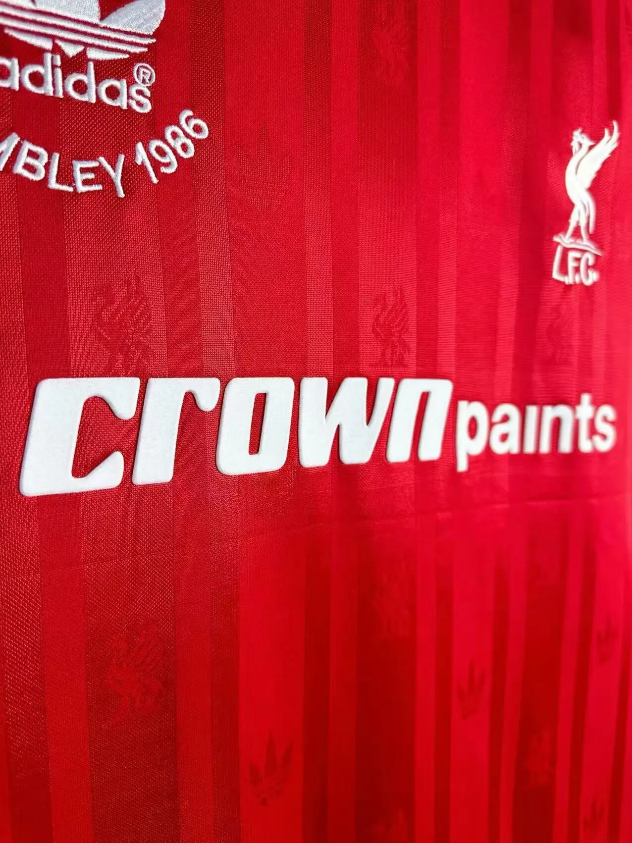 1986–87 Liverpool Retro Home Shirt