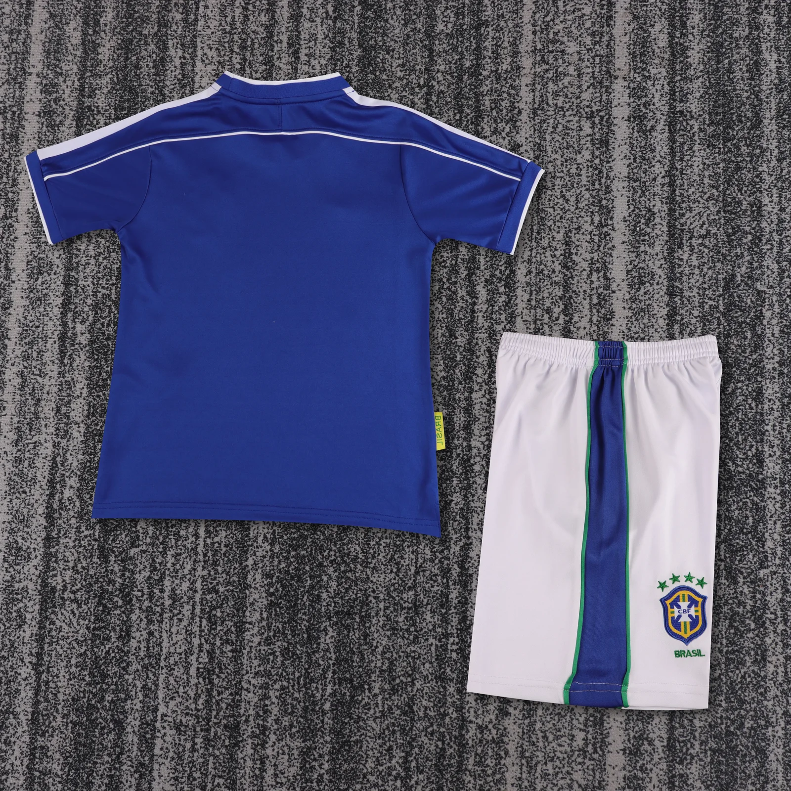 1998 Brazil Away Retro Shirt - Kids Sizes
