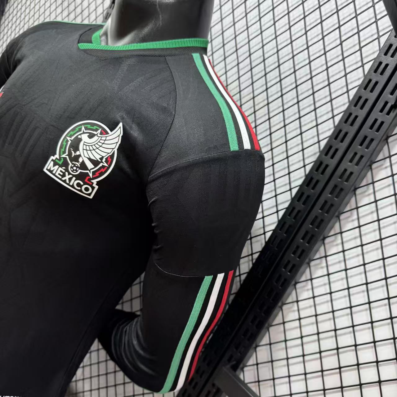 2026-27 Mexico Second Away Long-Sleeve Jersey – Player Version