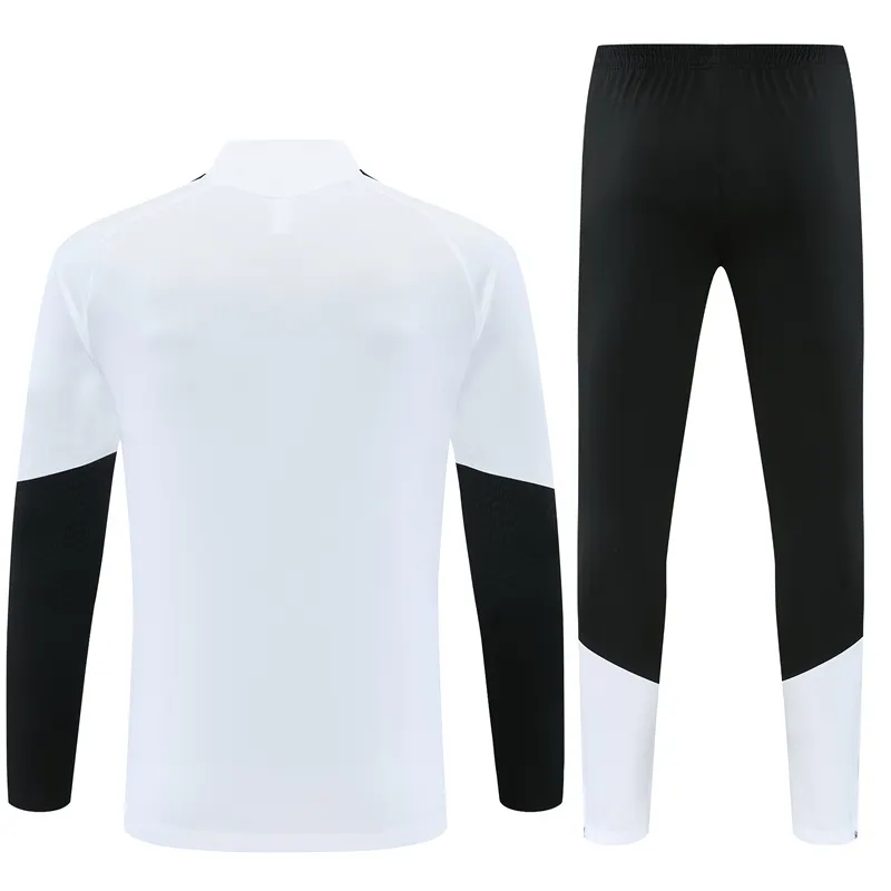 2026-27 Juventus White Half-Zip Long-Sleeve Training Kit