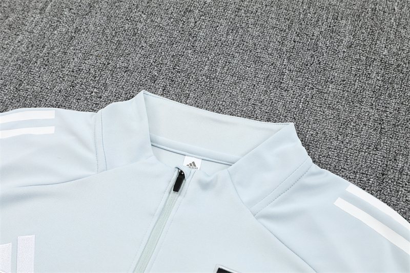 2025-26 Japan Light Grey Half-Zip Training Jersey