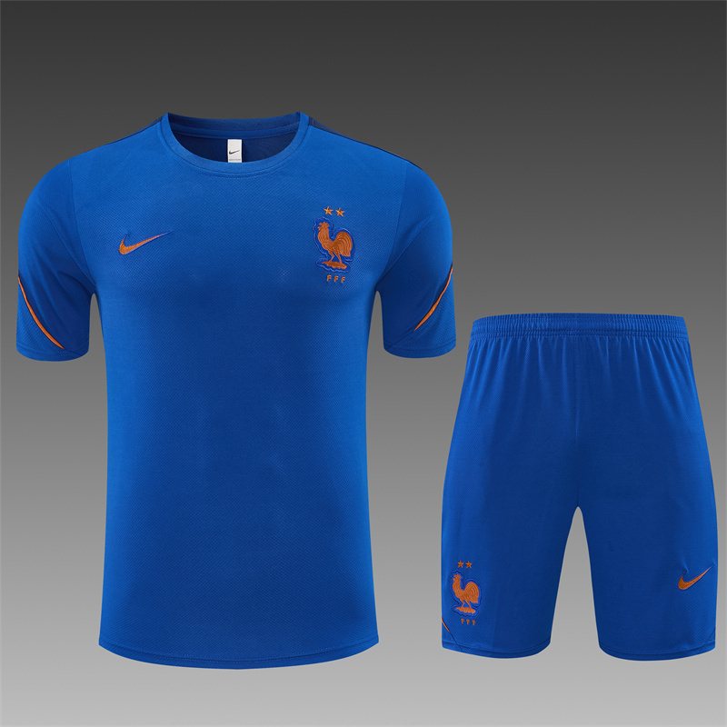 2026-27 France Blue Short-Sleeve Training Jersey