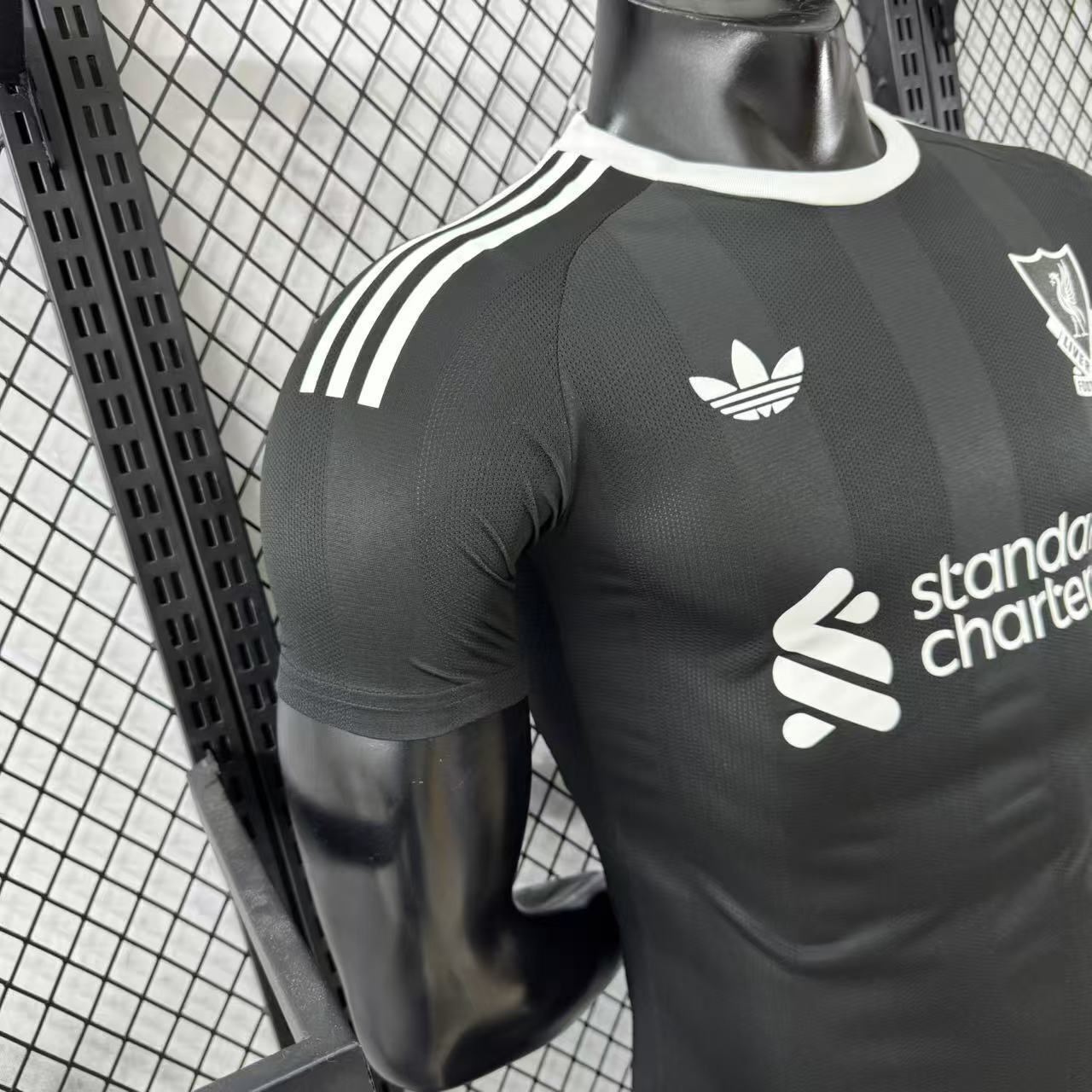 2025-26 Liverpool Black Goalkeeper Jersey - Player Version
