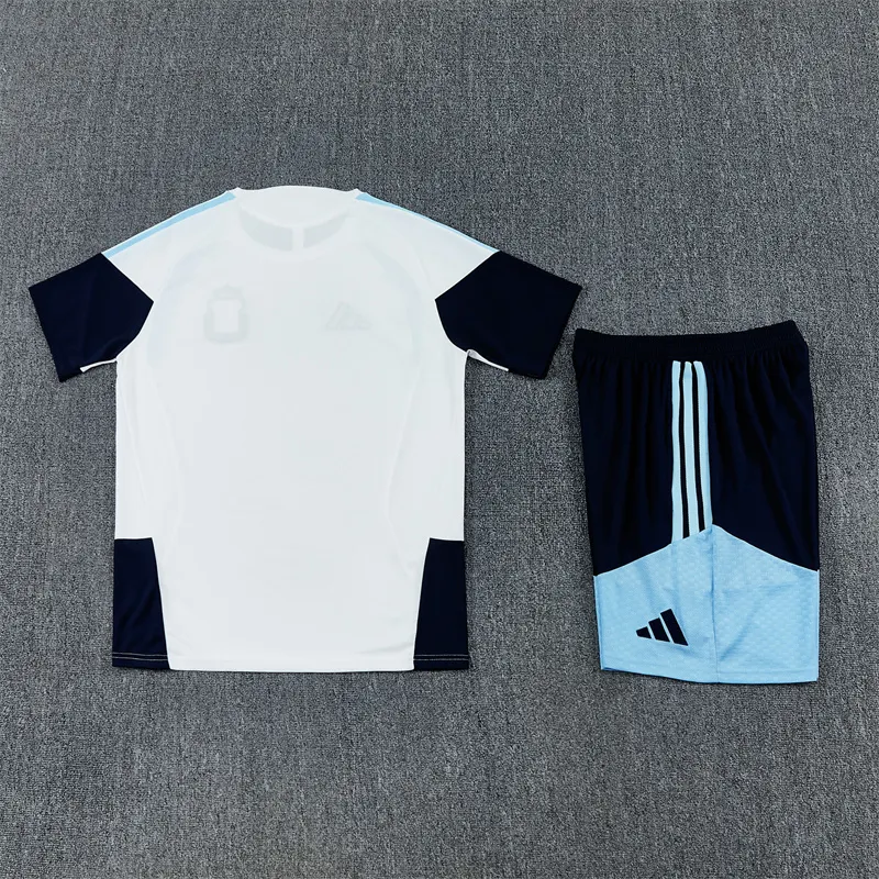2026-27 Argentina White Short-Sleeve Training Jersey