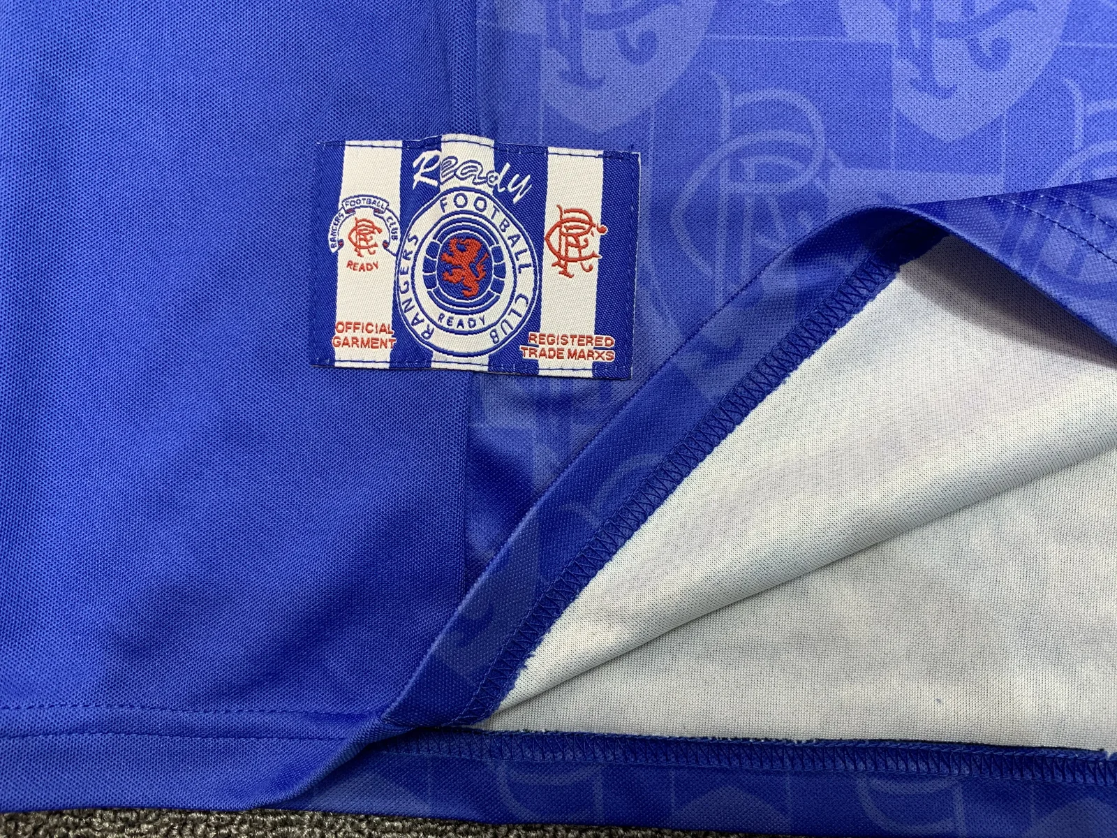 1996-97 Rangers Home Retro Jersey
