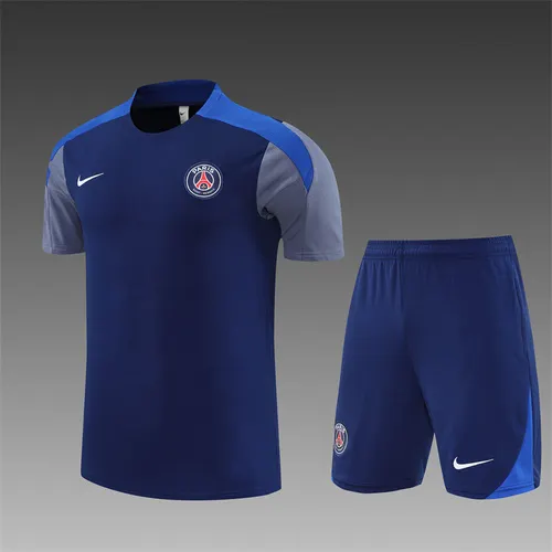2025-26 Paris Saint-Germain Royal Blue Short Sleeve Training Jersey