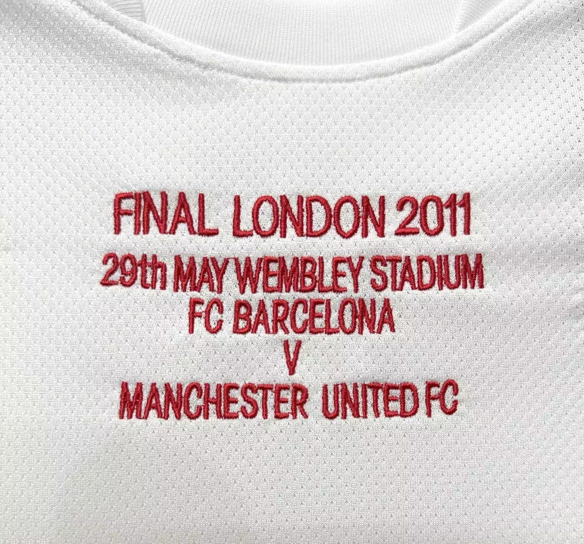 2011-12 Manchester United Away Retro Jersey - Champions League Edition