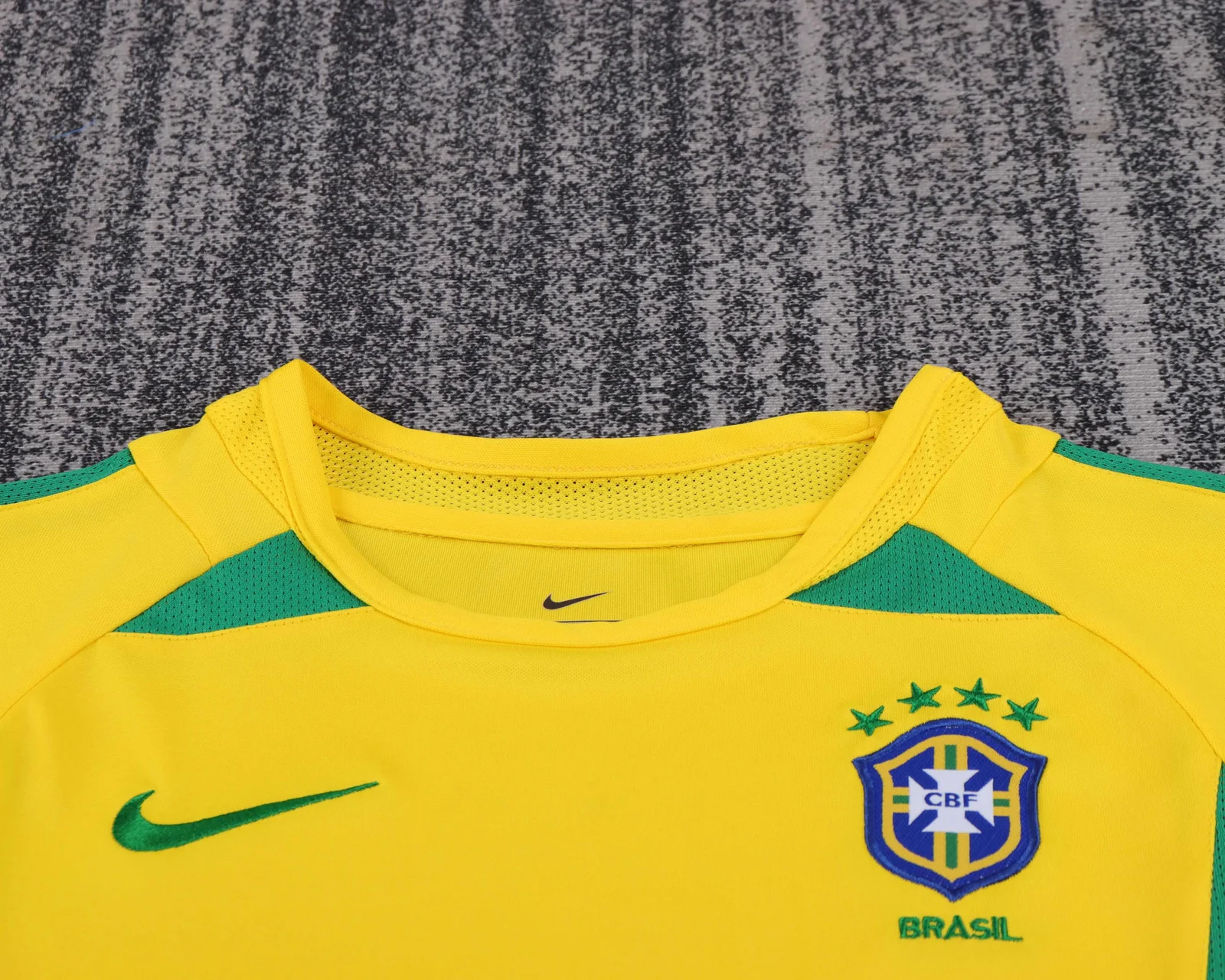 2002 Brazil Home Retro Shirt - Kids