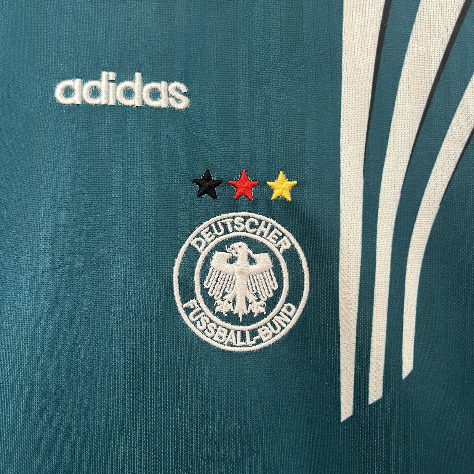 1996 Germany Away Retro Shirt - Kids 