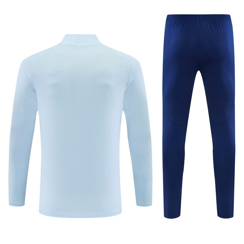 2026-27 Manchester City Light Blue Half-Zip Training Kit