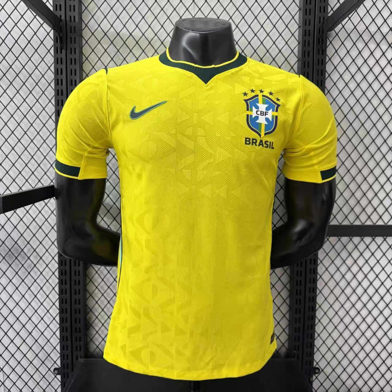 2026 Brazil Home Jersey – Player Version