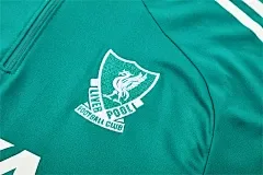 2025-26 Liverpool Green Half-Drawn Training Jersey