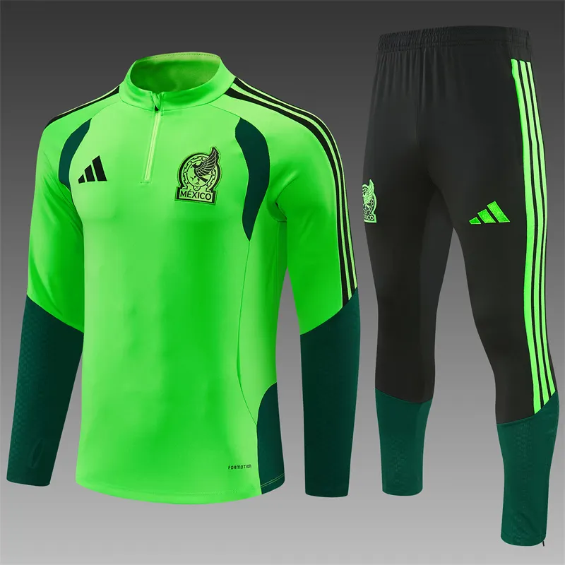 2026-27 Mexico Green Half-Zip Training Jersey