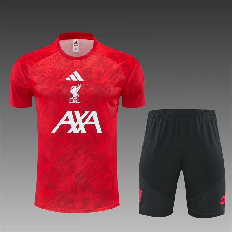 2026-27 Liverpool Red Short-Sleeve Training Kit