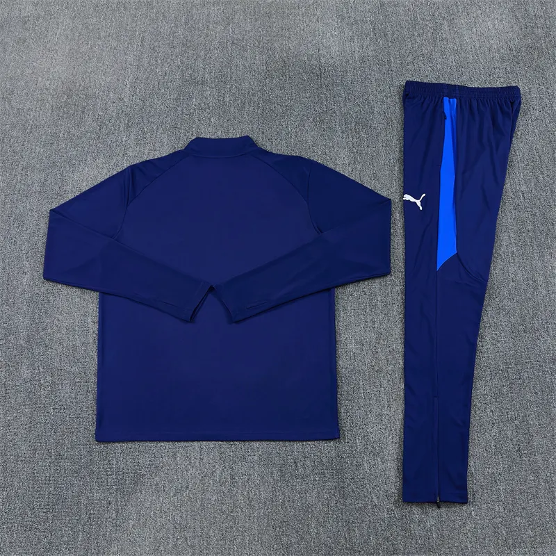 2026-27 Marseille Blue Half-Zip Training Jersey