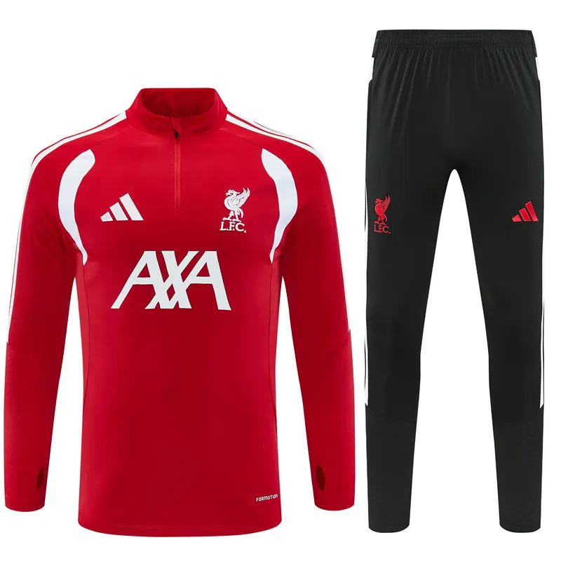 2026-27 Liverpool Red Half-Zip Training Kit
