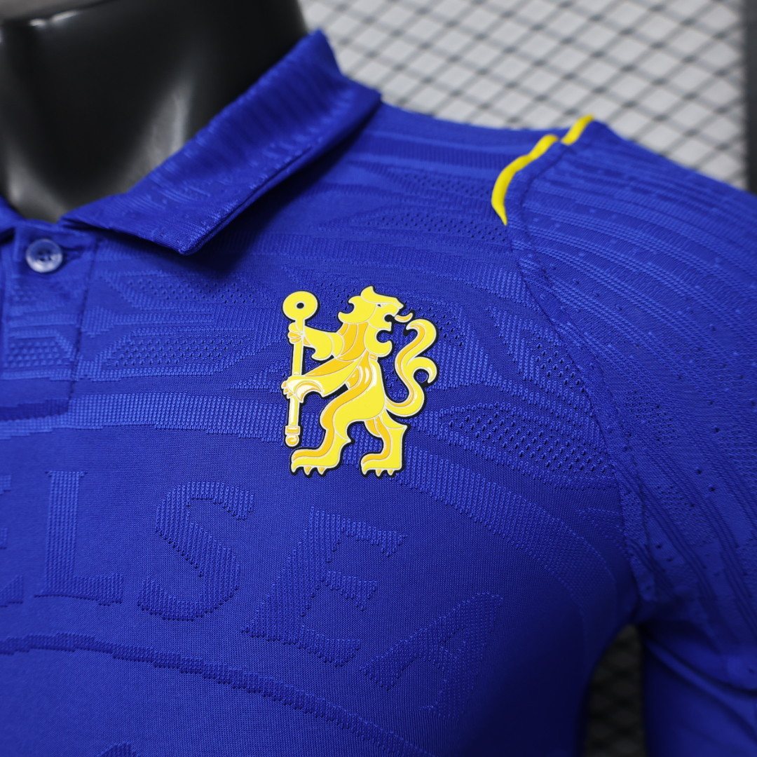 2026-27 Chelsea Home Long-Sleeve Jersey – Player Version