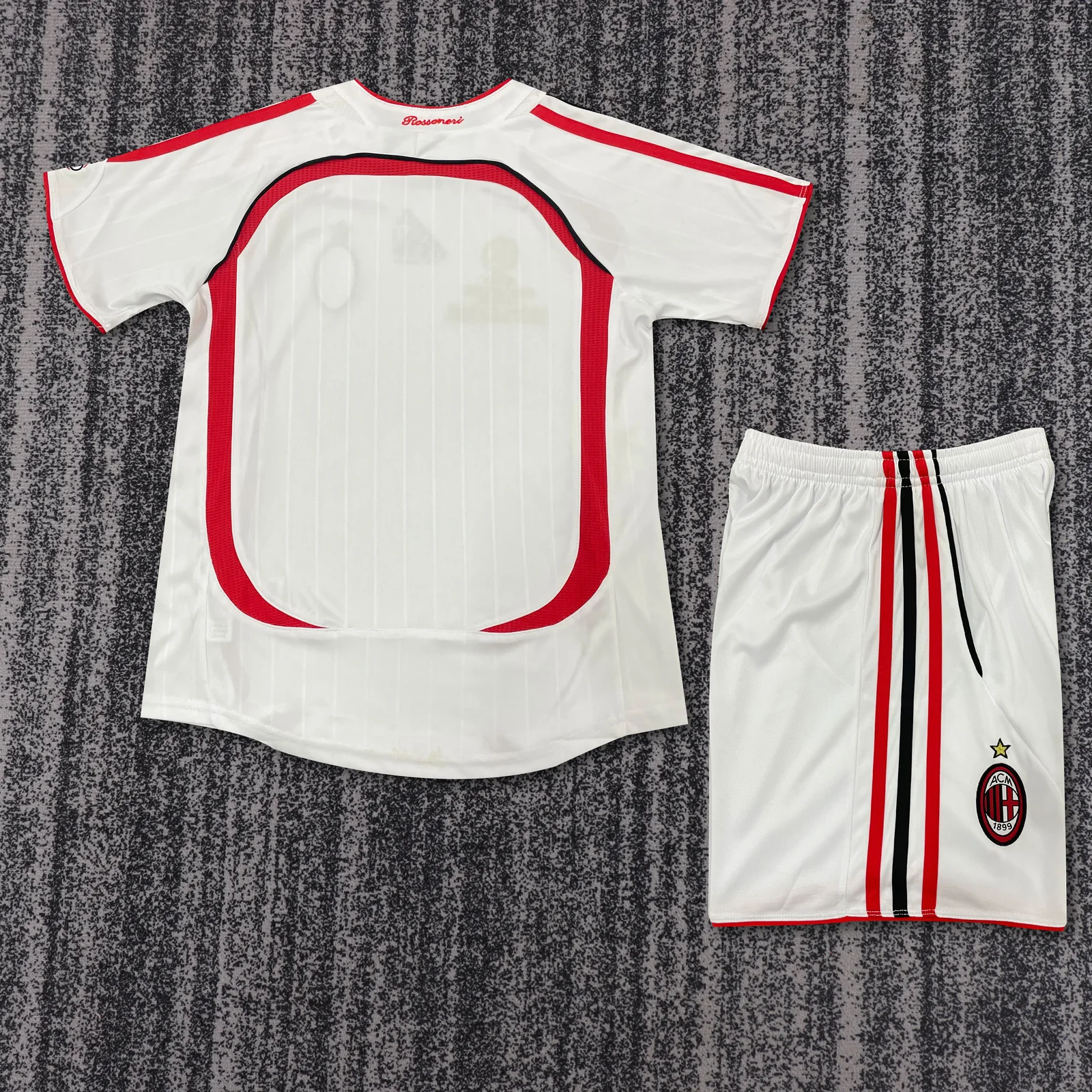 2006-07 AC Away Retro Shirt - Kids Sizes