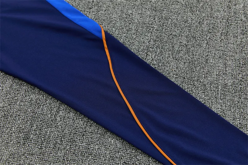 2026-27 France Royal Blue Half-Zip Training Jersey