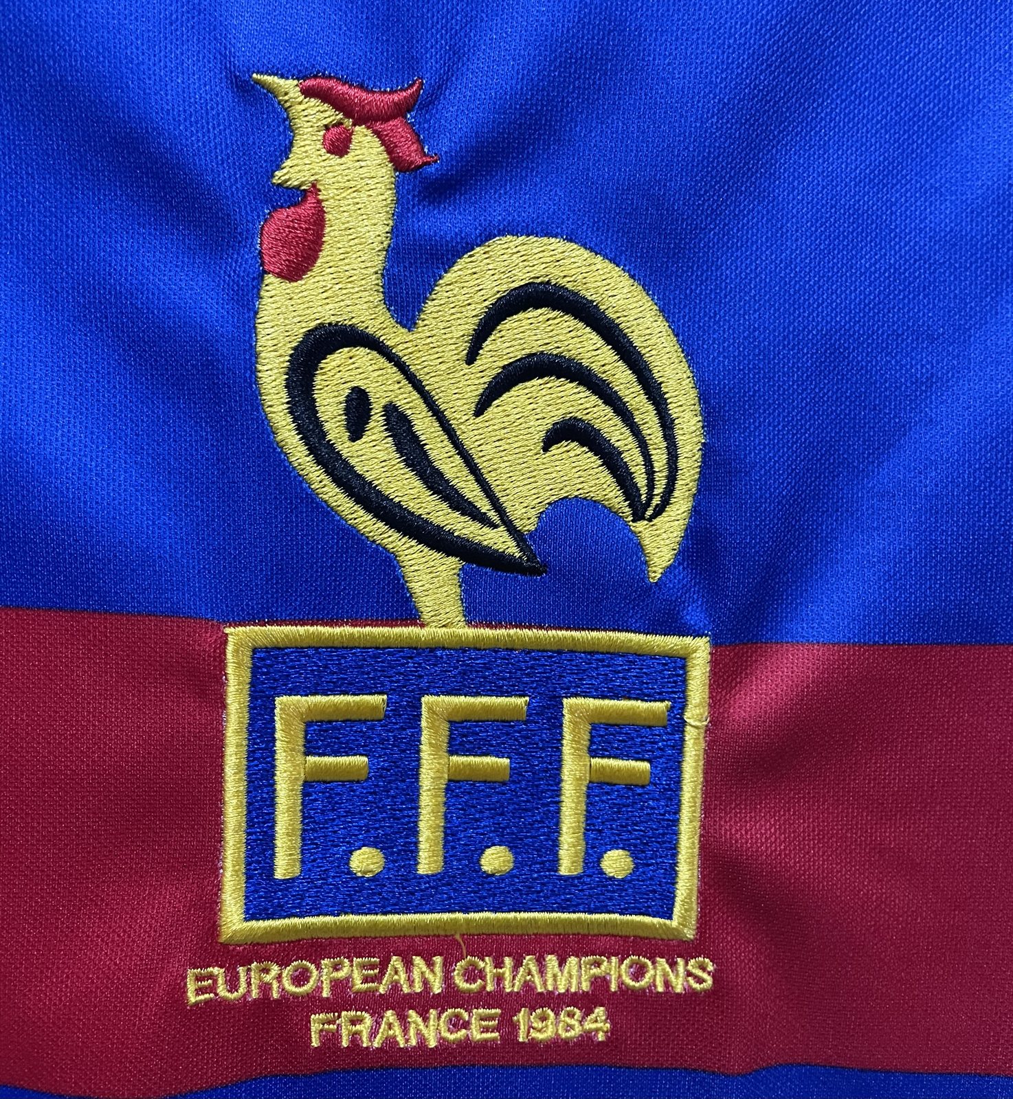 1984 France Home Retro Jersey