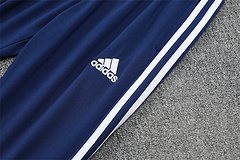 2025-26 Real Madrid White Retro Half-Draw Training Jersey