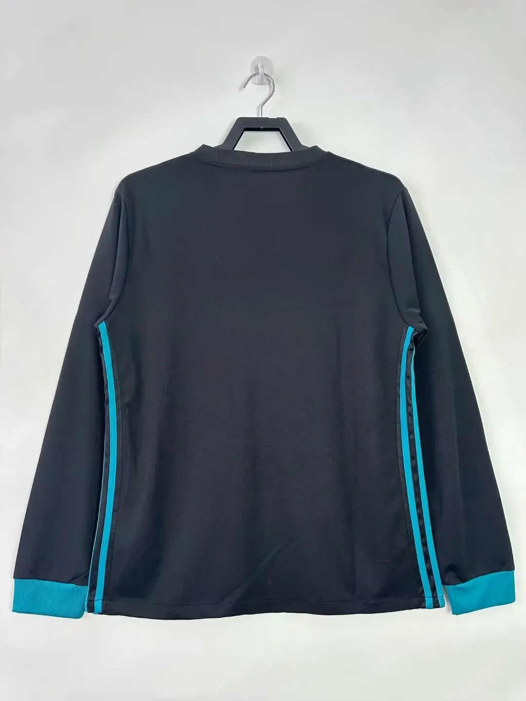 2017-18 Real Madrid Away Long Sleeve Retro Jersey