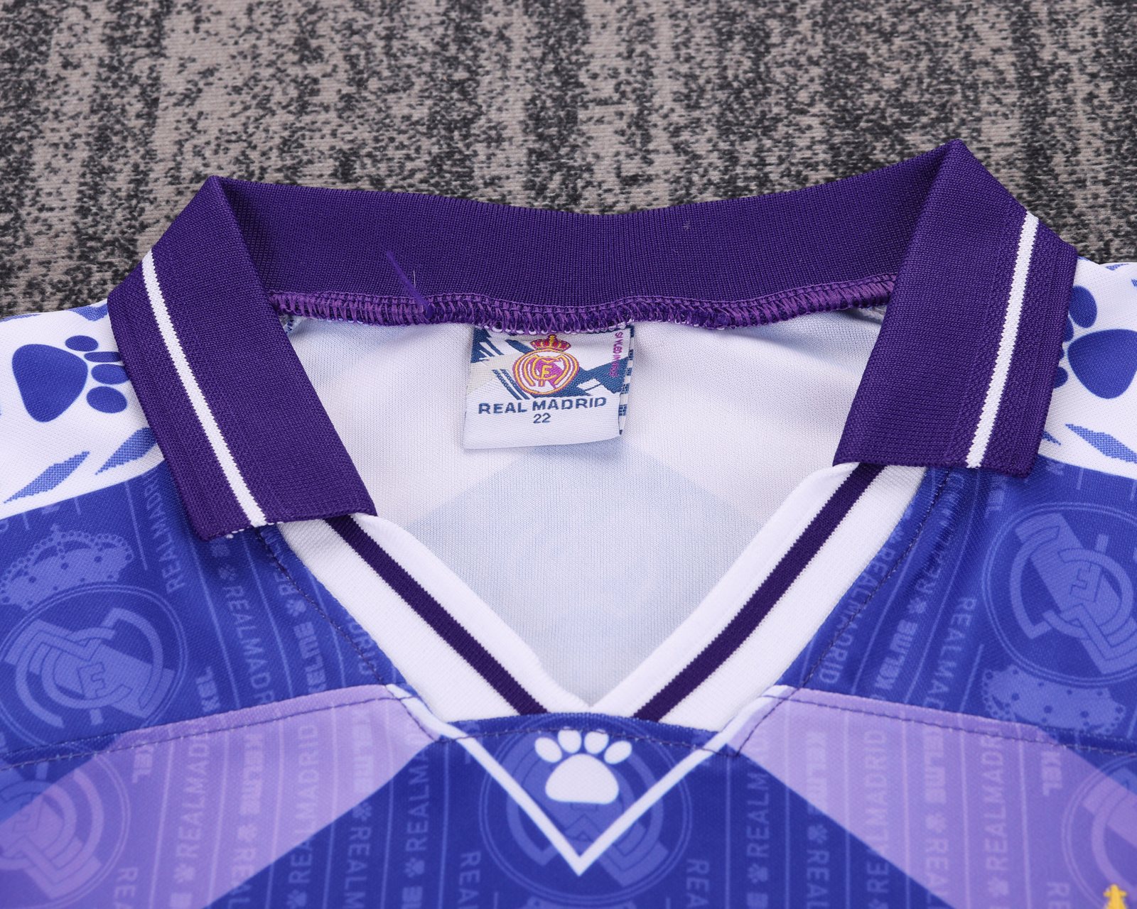 1996-97 Real Madrid Away Shirt – Kids'