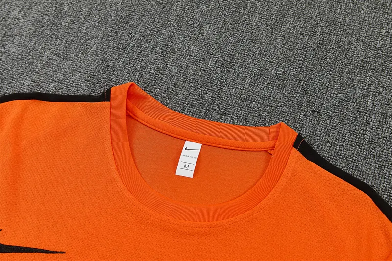 2026-27 Netherlands Royal Orange Short-Sleeve Training Jersey