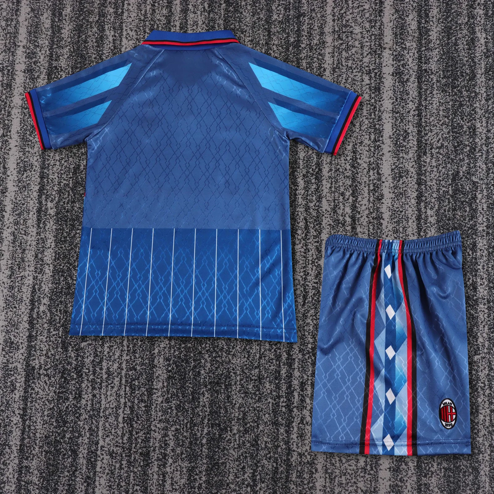 1995-96 AC Away Retro Shirt - Kids Sizes