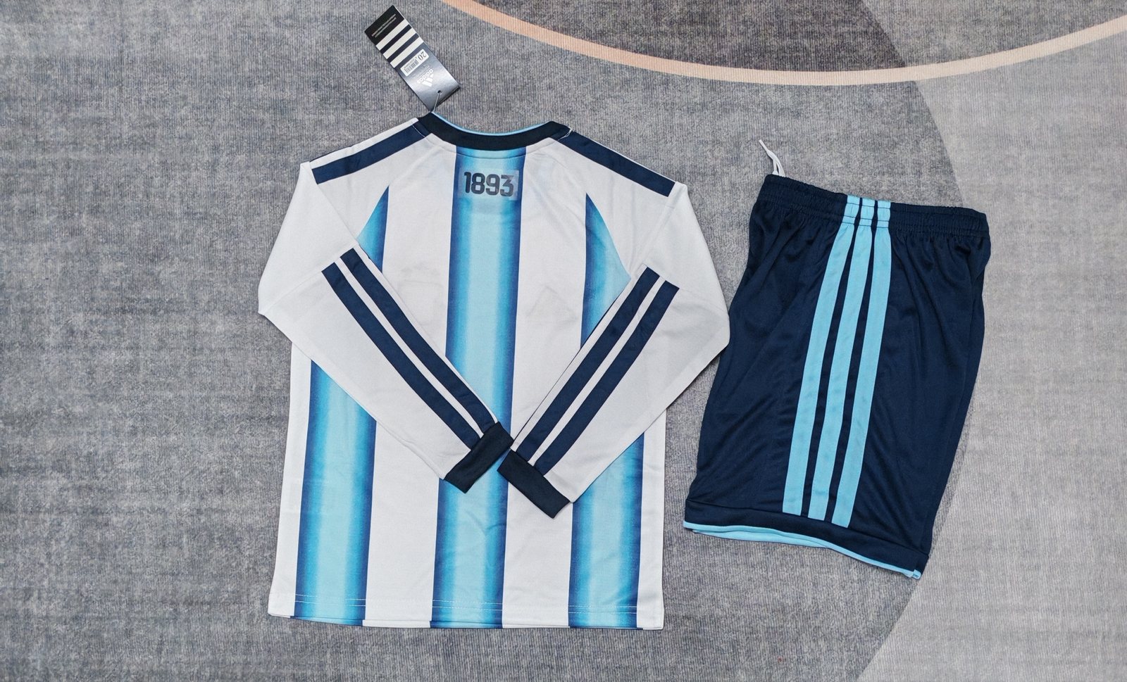 2026-27 Argentina Home Long-Sleeve Jersey - Kids