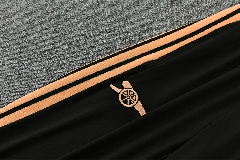 2026-27 Arsenal Black Half-Zip Training Kit