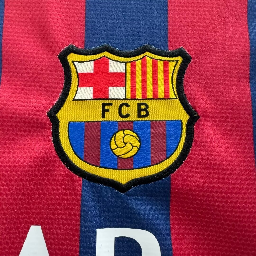 2013-14 Barcelona Retro Home Jersey