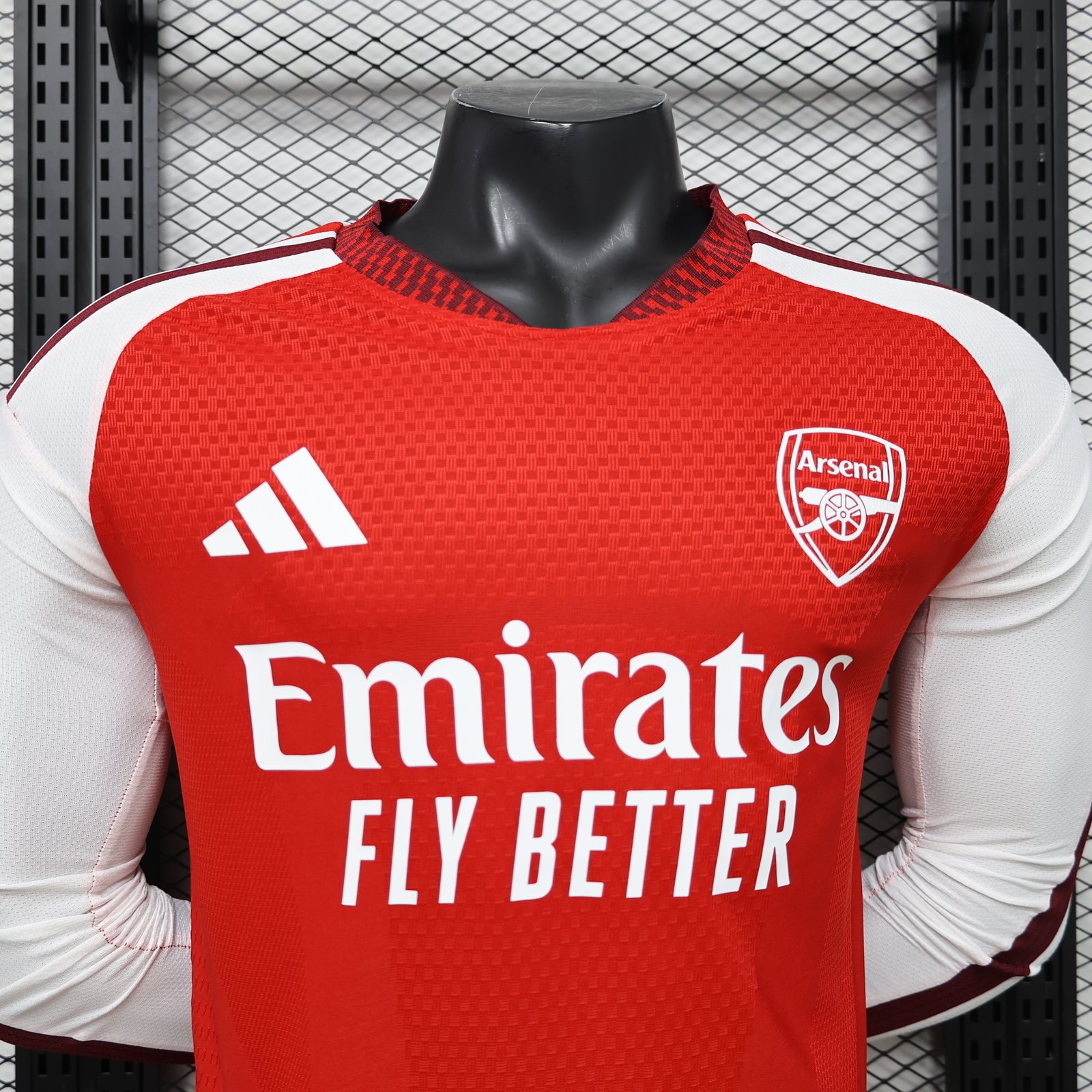 2026-27 Arsenal Home Long-Sleeve Jersey - Player Version