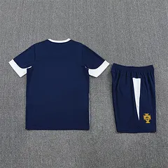2025-26 Portugal Royal Blue Short Sleeve Training Jersey