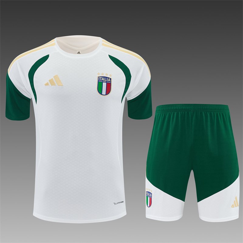 2026-27 Italy White Short-Sleeve Training Jersey