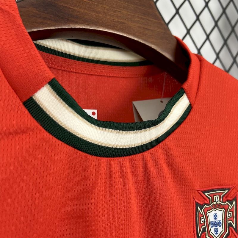 2025-26 Portugal Home Shirt - Kids Size