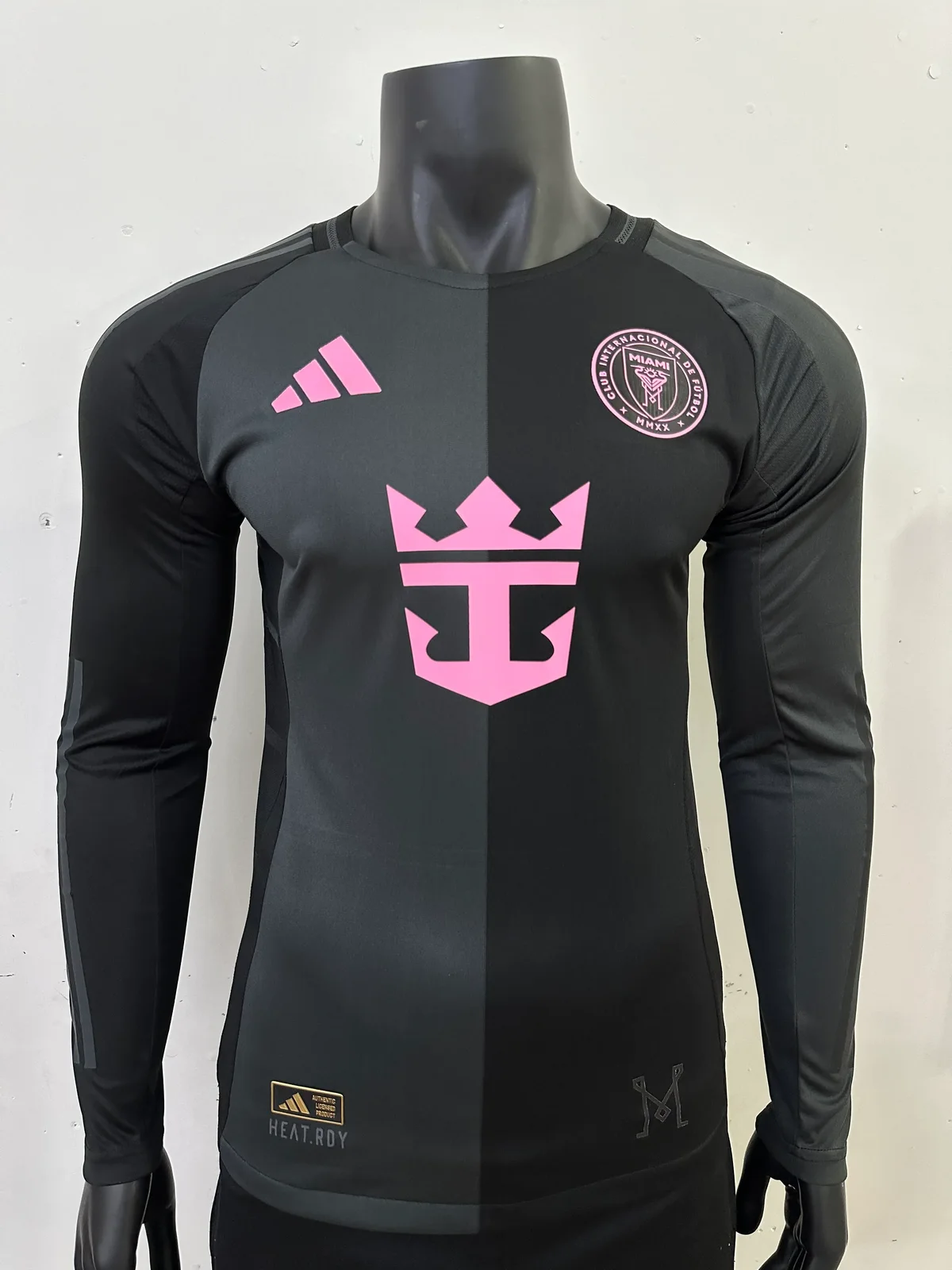 2025-26 Miami Away Long-Sleeve Jersey - Player Version
