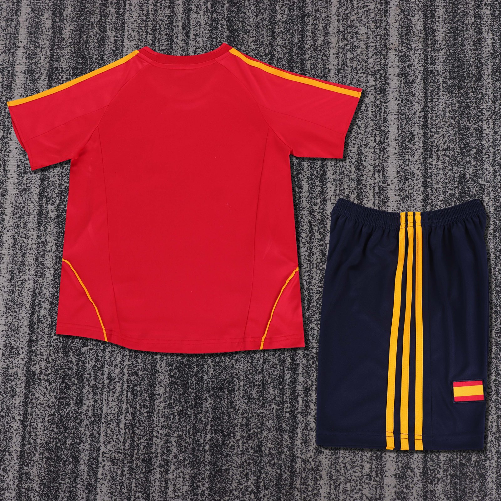 2008 Spain Home Retro Jersey – Kids